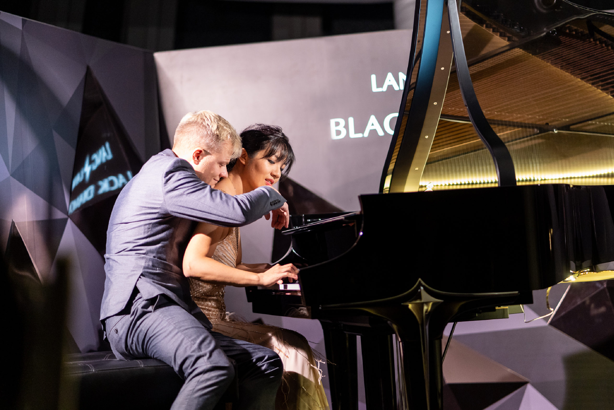 Anderson & Roe Anderson & Roe wowed guests on the Limited Edition Steinway & Sons ...