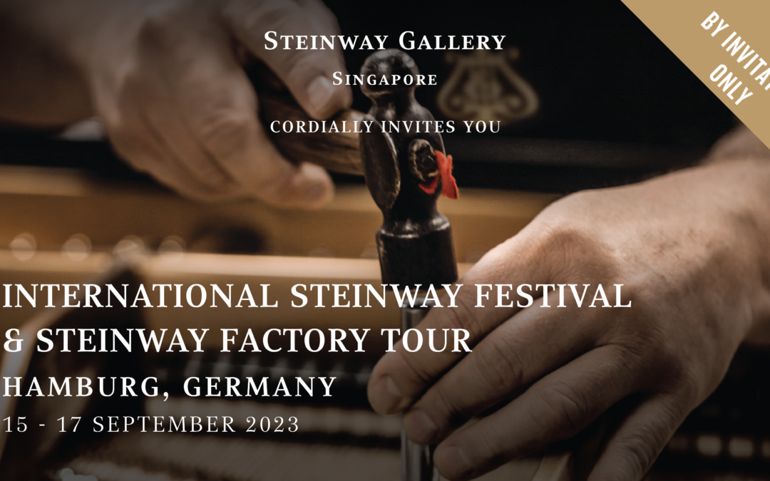 September 2023 – International Steinway Festival & Steinway Factory Tour