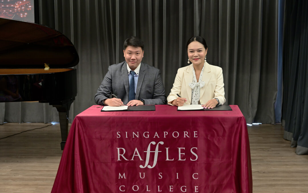 MoU Signing between Steinway & Sons and Singapore Raffles Music College